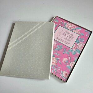 Vintage ''Grandmother Remembers'' memories book in original box. Family memories